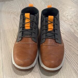 Atwells Ave Mixed Media Chukka Boot in Wheat